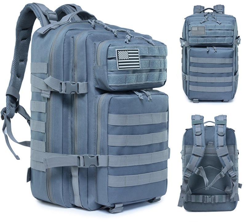 50L Tactical Outdoor Mountaineering Backpack – Waterproof Army-Style Rucksack