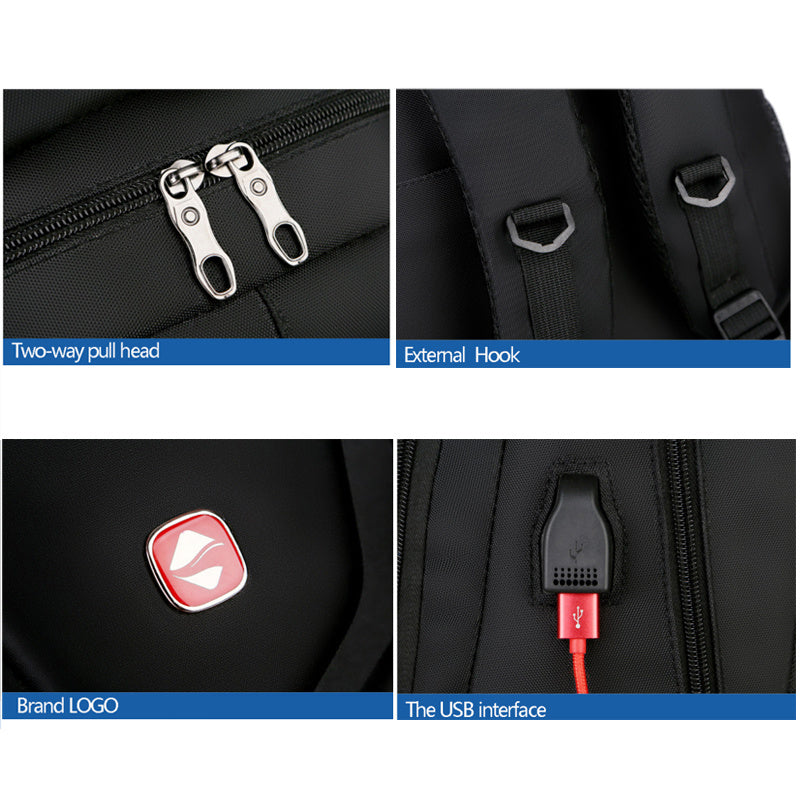 Hard Shell Laptop Backpack – Waterproof & Shockproof for College Students