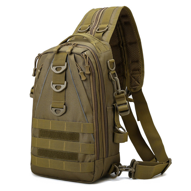 Multifunctional Outdoor Fishing Backpack – Multi-Layer, Unisex Design