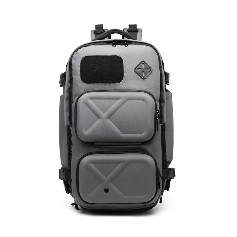 Large Waterproof Travel Backpack with USB & Waist Bag – Oxford Material