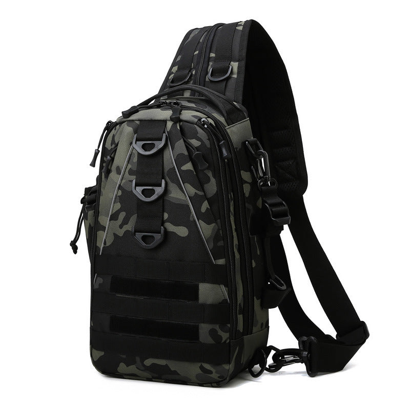 Multifunctional Outdoor Fishing Backpack – Multi-Layer, Unisex Design