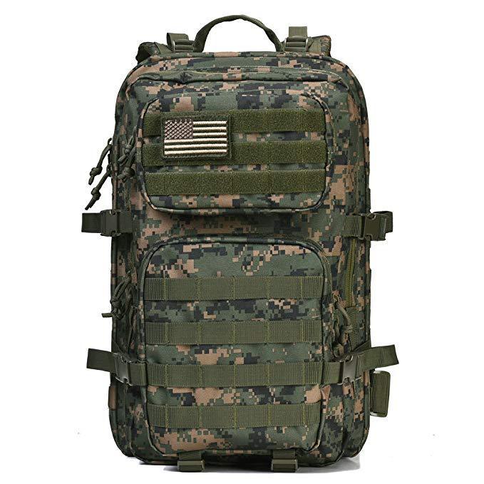 50L Tactical Outdoor Mountaineering Backpack – Waterproof Army-Style Rucksack