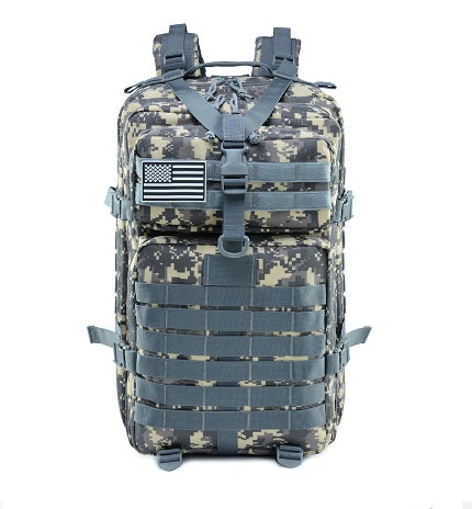 Tactical Army Backpack – 48cm Military-Style Travel Pack for Men & Women (36–55L)