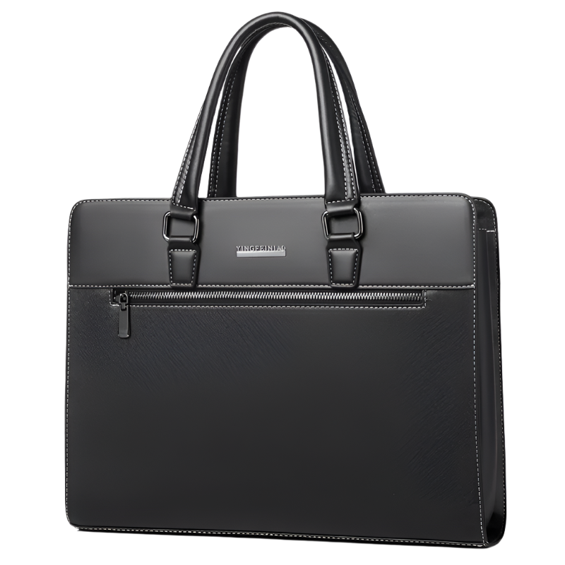 Infinio Men's Business Briefcase – Laptop Shoulder Bag by Yingfei Nio