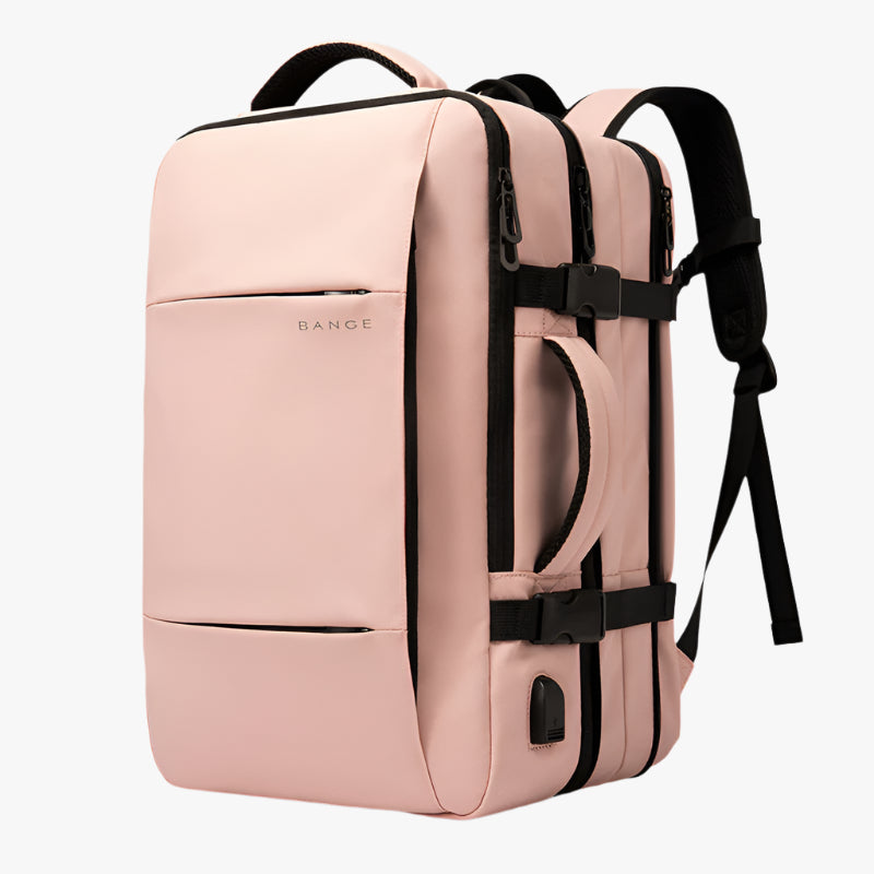Foldable Waterproof Business Travel Backpack – Men’s Large Capacity Laptop Bag