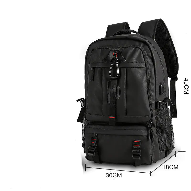 Large Capacity Oxford Cloth Travel Backpack – Multi-Function Anti-Theft Bag