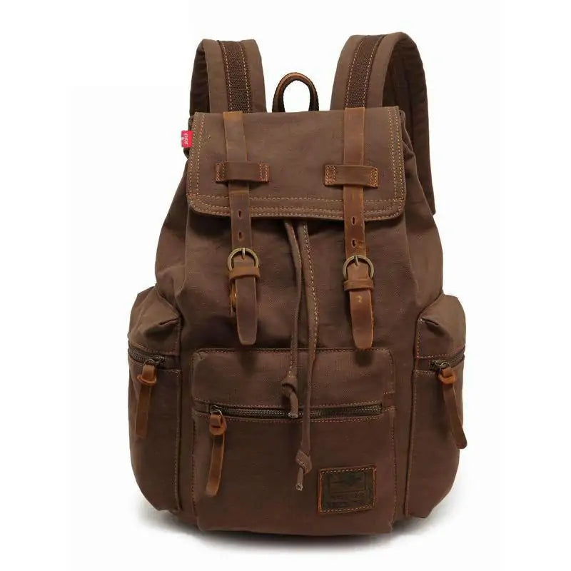 Heritage Canvas Trek Rucksack – Vintage Style with Modern Functionality