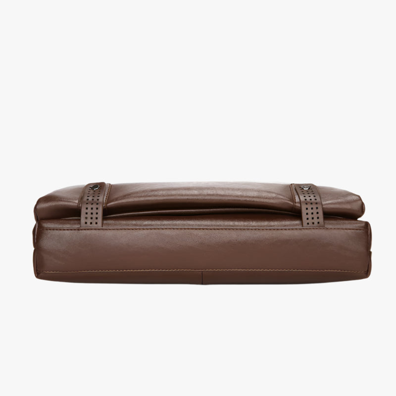 Men’s PU Leather Laptop Briefcase – Business Shoulder Bag