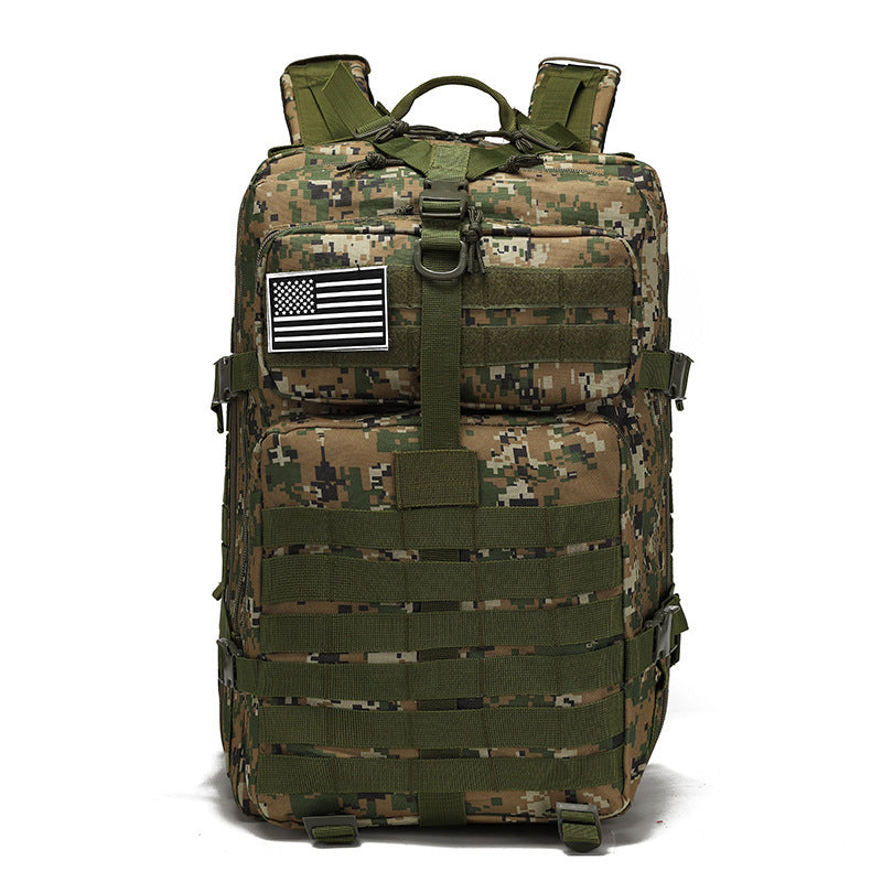Tactical Army Backpack – 48cm Military-Style Travel Pack for Men & Women (36–55L)