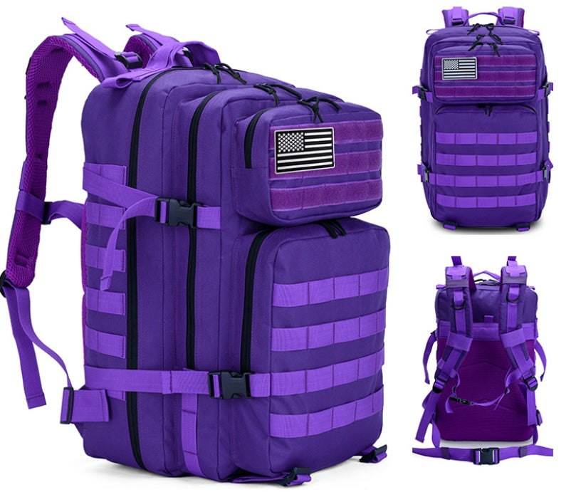 50L Tactical Outdoor Mountaineering Backpack – Waterproof Army-Style Rucksack