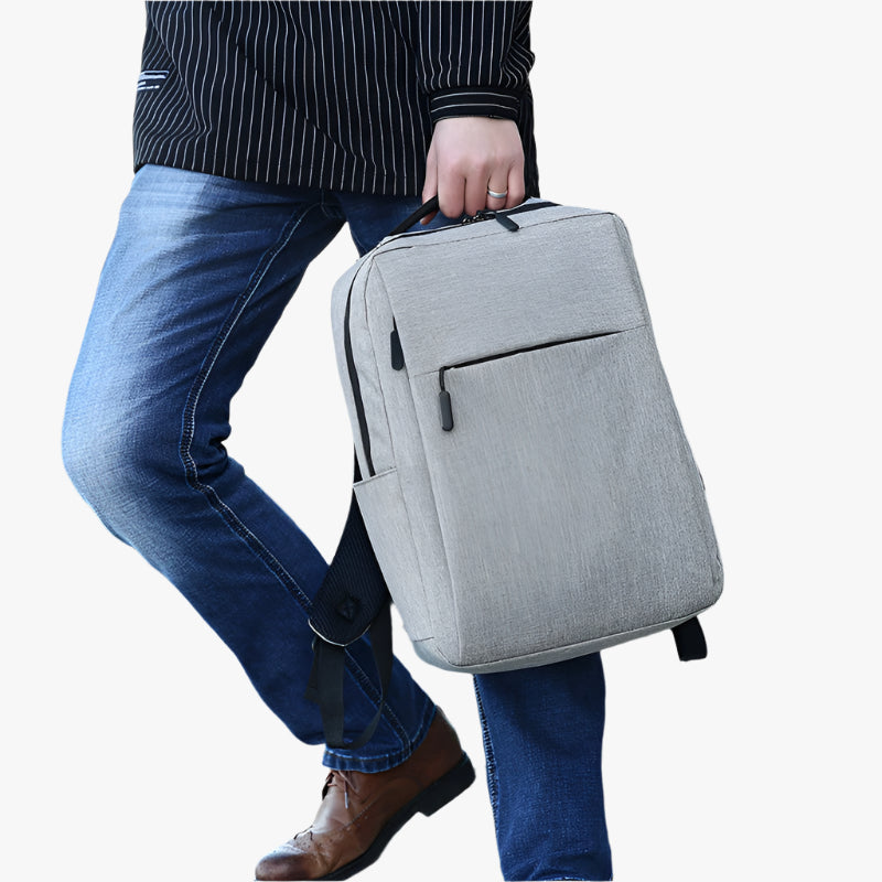 Anti-Theft Laptop Backpack with USB Charging Port – Unisex College & Travel Bag