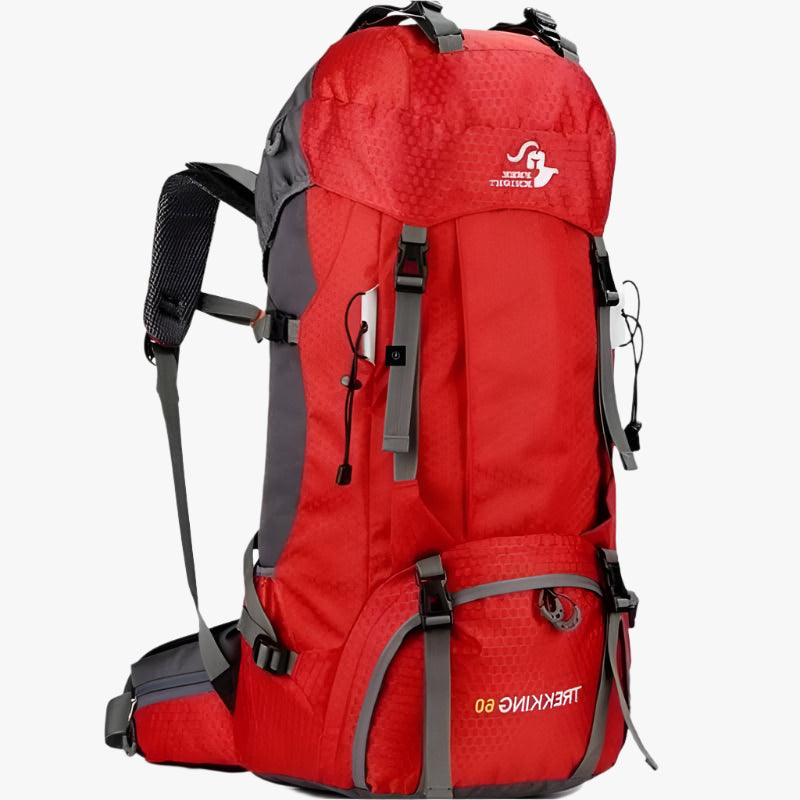 60L Waterproof Hiking Travel Backpack – Multi-Color Outdoor Climbing Pack