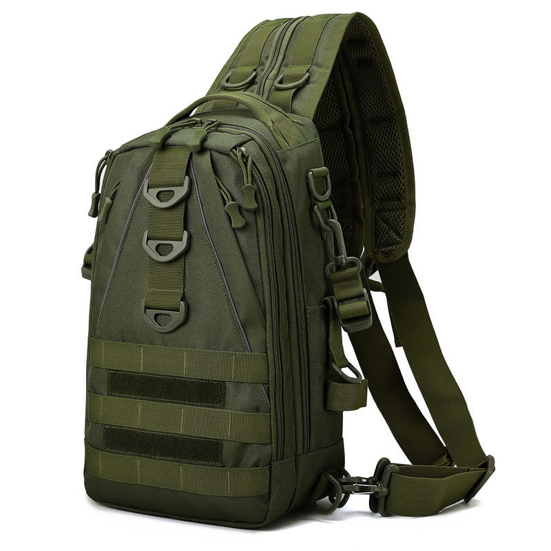 Multifunctional Outdoor Fishing Backpack – Multi-Layer, Unisex Design
