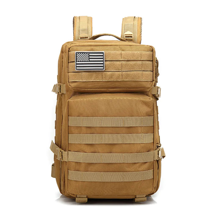 Camouflage Tactical Backpack – 45L Outdoor Travel & Daypack