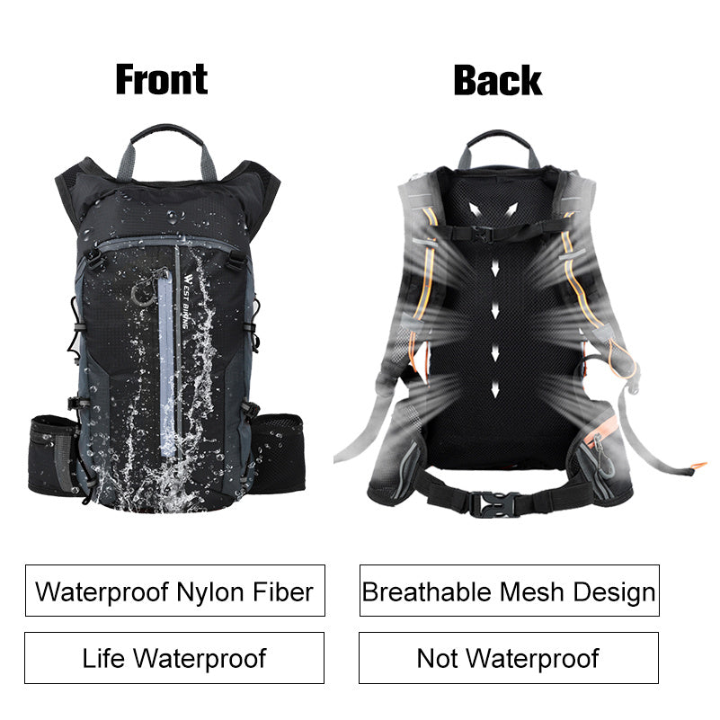 Waterproof Cycling Backpack – 10L Lightweight Outdoor Sport Bag