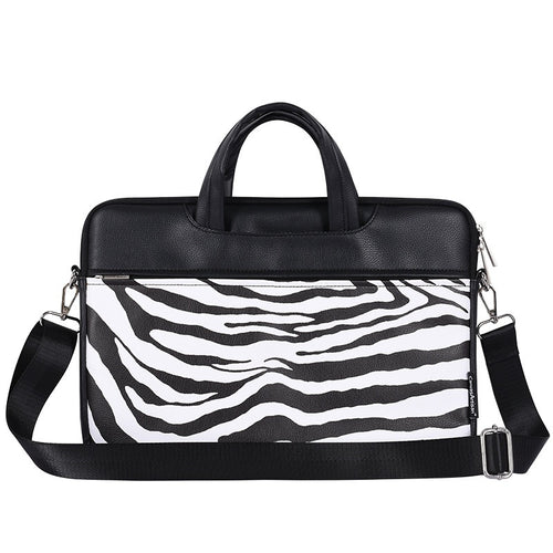 Slim Waterproof Laptop Sleeve – Unisex PU Leather Briefcase