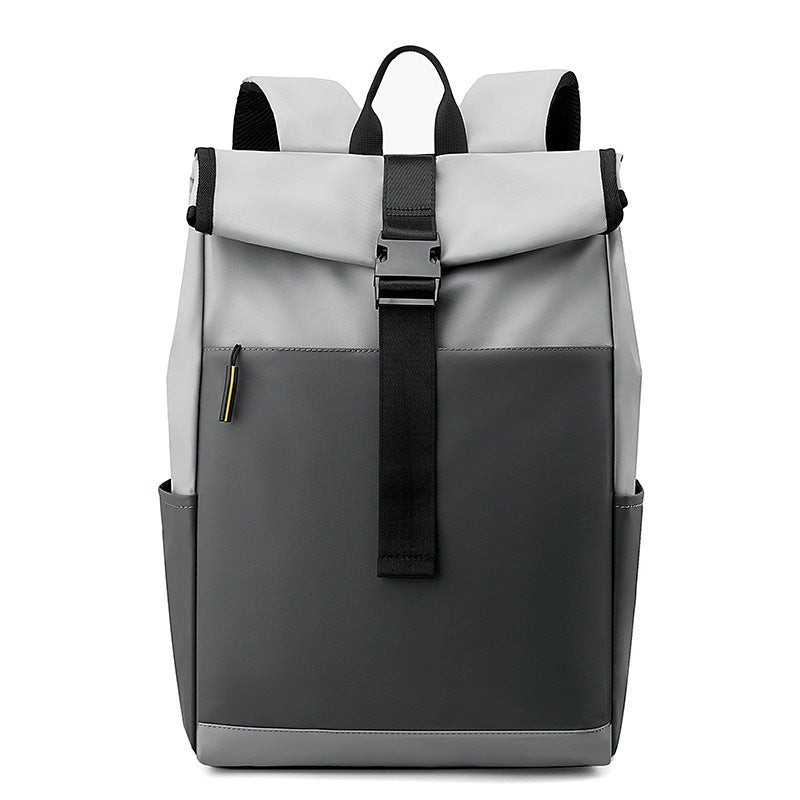 Waterproof Oxford Laptop Backpack – Unisex Casual Travel Bag (Fits 14” Laptop)