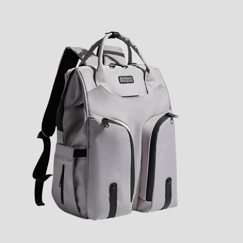 Korean Style Mommy Backpack – Portable Travel Bag for Mom & Baby