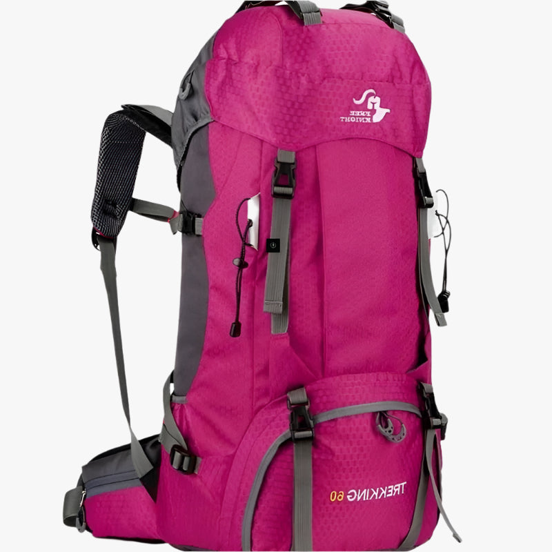 60L Waterproof Hiking Travel Backpack – Multi-Color Outdoor Climbing Pack