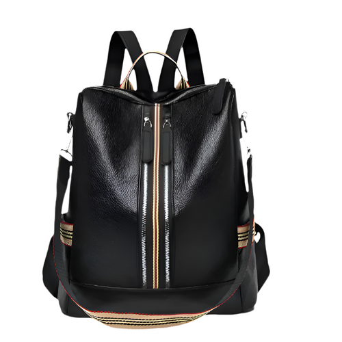 Fashion PU Leather Backpack – Women's Vintage Multi-Use Bag
