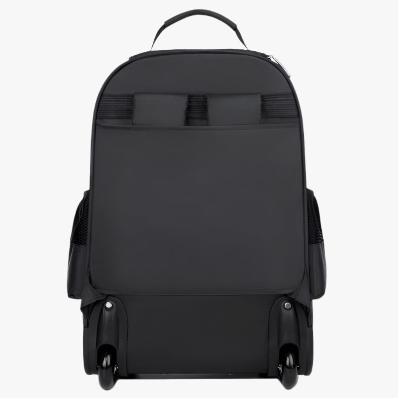 Ultra-Light Trolley Backpack – Waterproof Oxford Travel Bag with Wheels