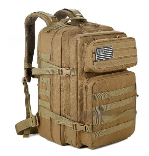 50L Tactical Outdoor Mountaineering Backpack – Waterproof Army-Style Rucksack
