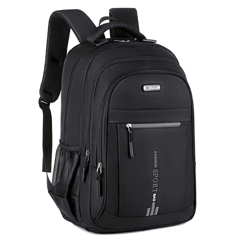 Men’s Large Capacity Laptop Backpack – Waterproof Nylon Anti-Theft Travel Bag