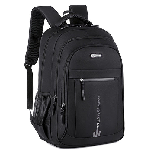 Men’s Large Capacity Laptop Backpack – Waterproof Nylon Anti-Theft Travel Bag