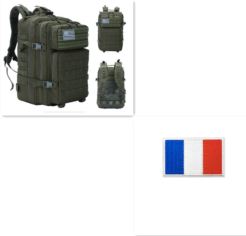 50L Tactical Outdoor Mountaineering Backpack – Waterproof Army-Style Rucksack