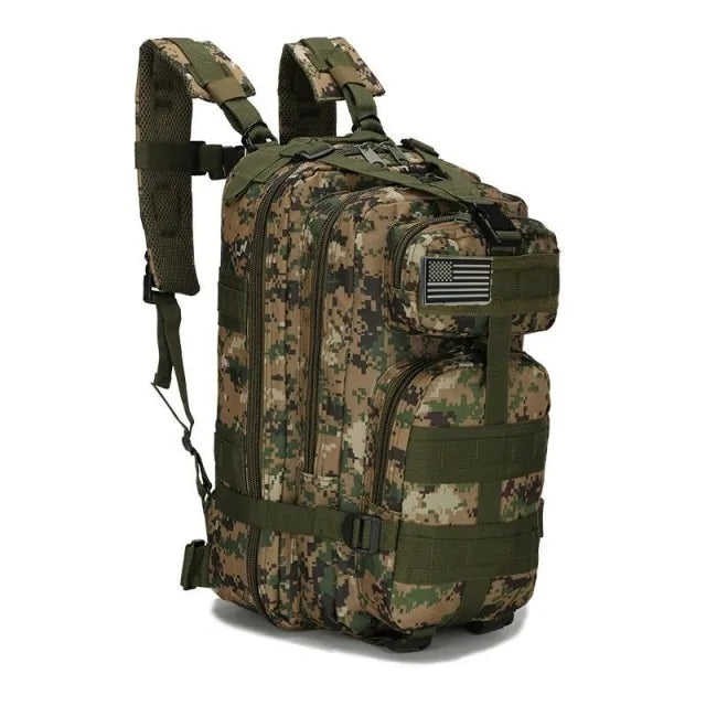 Waterproof Tactical Backpack – 25L/45L Outdoor Military-Style Hiking Bag