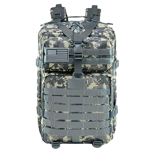 Waterproof Tactical Backpack – 25L/45L Outdoor Military-Style Hiking Bag