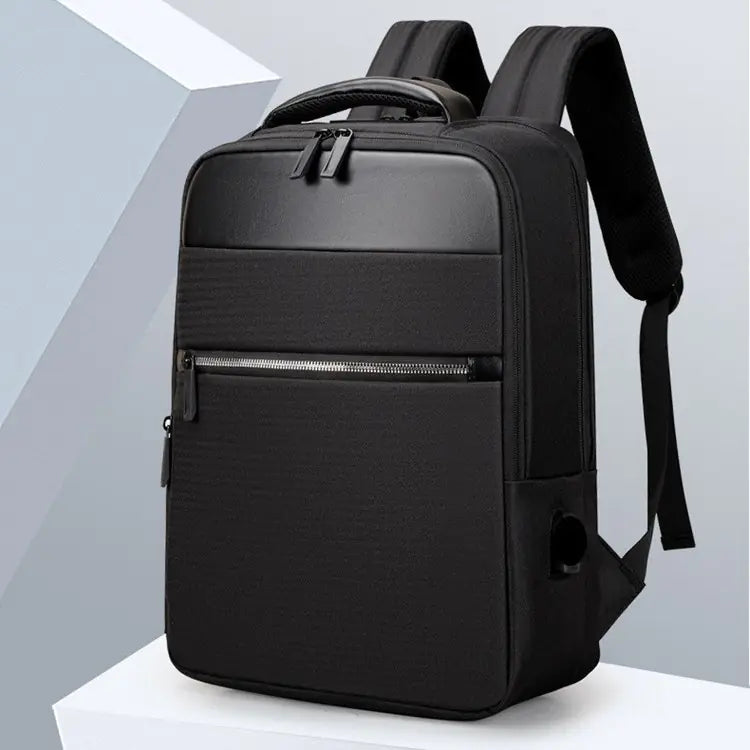 Business Intelligence USB Laptop Backpack – Sleek Travel Bag for Professionals