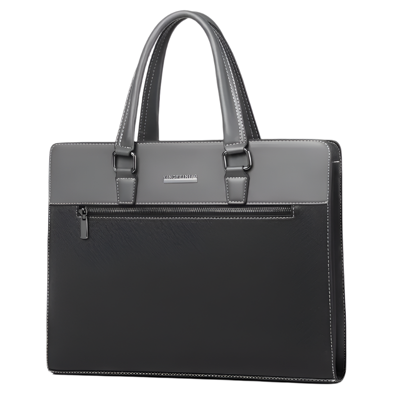 Infinio Men's Business Briefcase – Laptop Shoulder Bag by Yingfei Nio