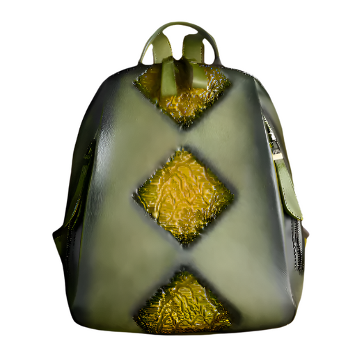 Handcrafted Vintage Leather Backpack – Large Capacity First-Layer Cowhide Bag