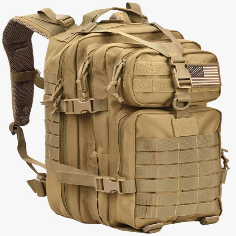 Tactical Army Backpack – 48cm Military-Style Travel Pack for Men & Women (36–55L)