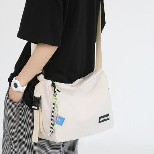 Large Capacity Sports Crossbody Bag – Lightweight Waterproof Travel Shoulder Bag