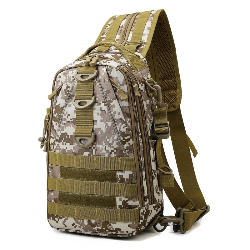 Multifunctional Outdoor Fishing Backpack – Multi-Layer, Unisex Design