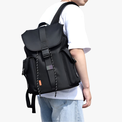 Casual Canvas Backpack – Minimalist Large Capacity for Travel & Everyday Use