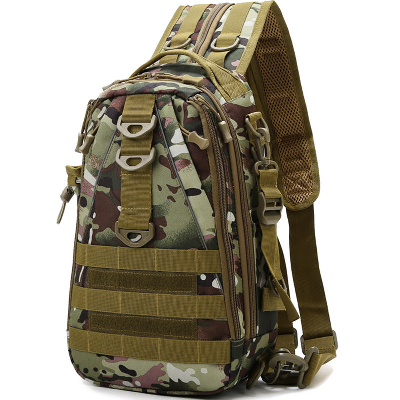 Multifunctional Outdoor Fishing Backpack – Multi-Layer, Unisex Design
