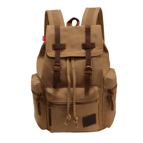 Heritage Canvas Trek Rucksack – Vintage Style with Modern Functionality