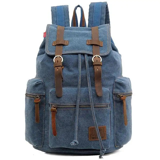 Heritage Canvas Trek Rucksack – Vintage Style with Modern Functionality