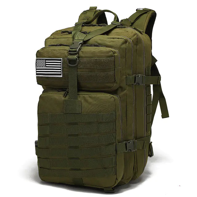 Men’s 40L Waterproof Outdoor Backpack – Oxford Fabric Hiking Pack