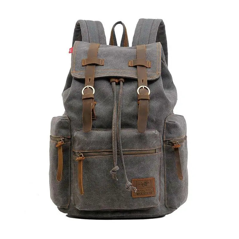 Heritage Canvas Trek Rucksack – Vintage Style with Modern Functionality