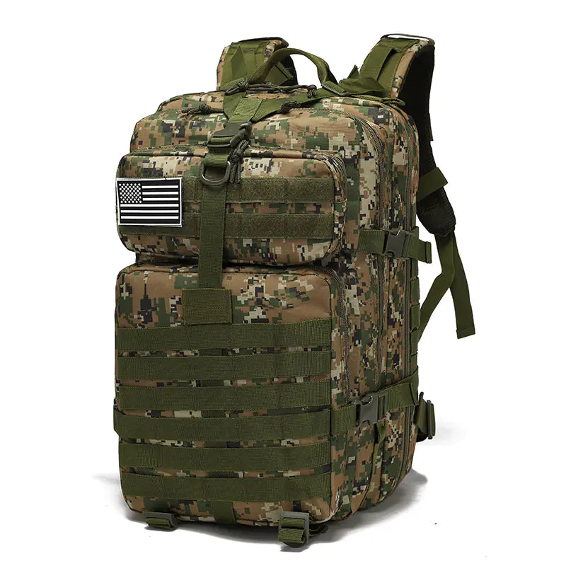 Men’s 40L Waterproof Outdoor Backpack – Oxford Fabric Hiking Pack